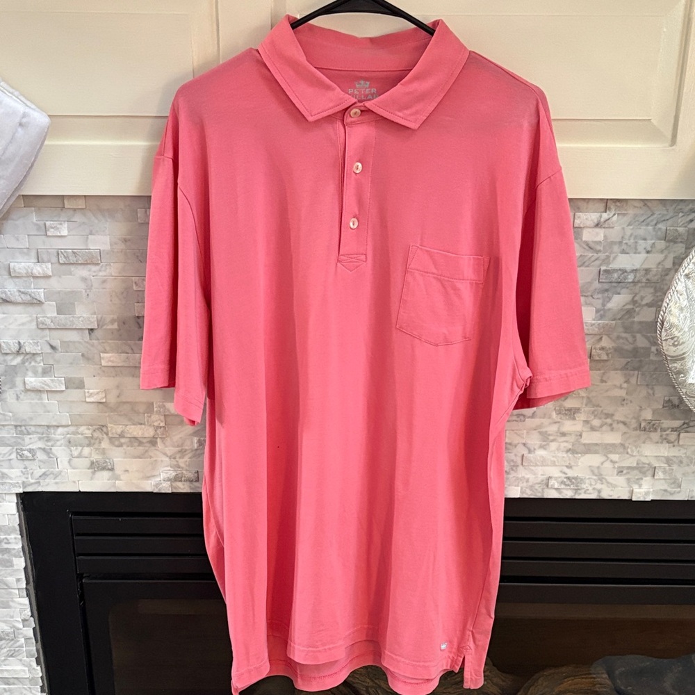 Peter Millar Vibrant Pink Polo Shirt